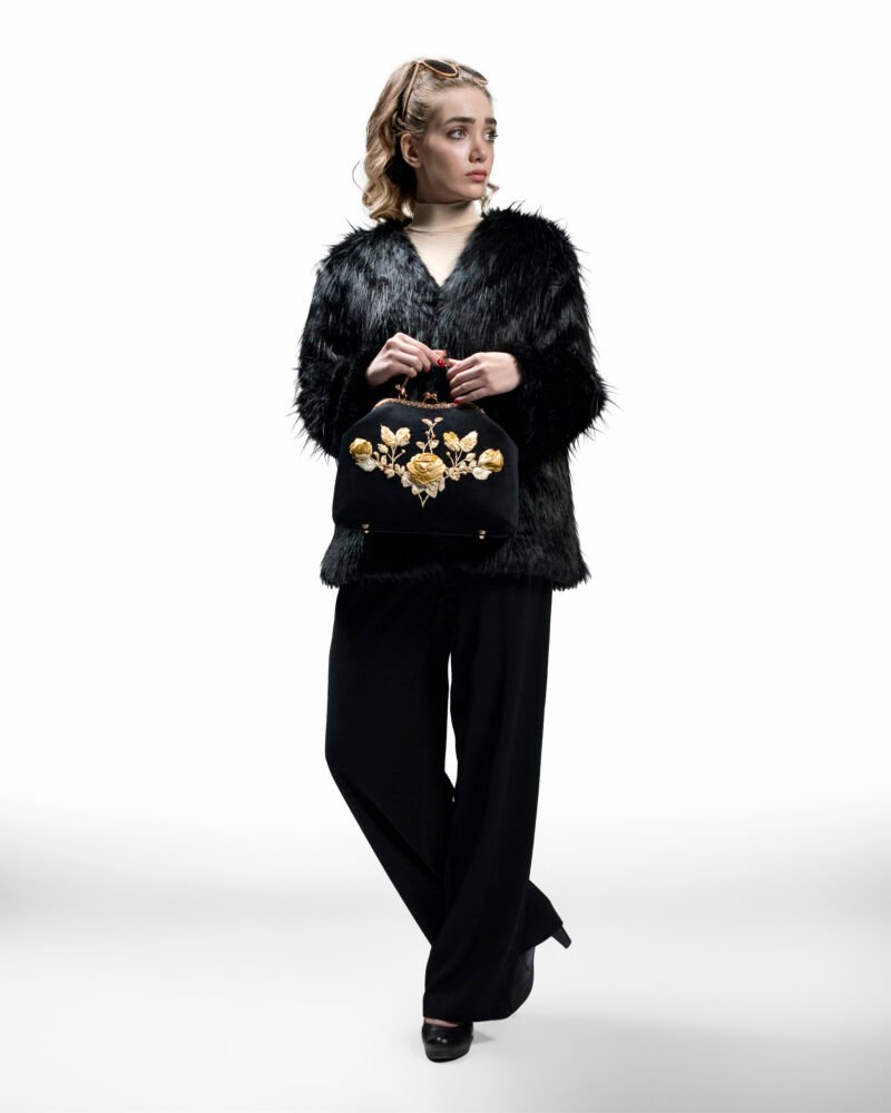 Ribbon Flower Bag - Image 4