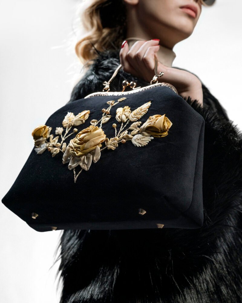 Ribbon Flower Bag - Image 2