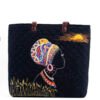 Sunset with African Girl Bag